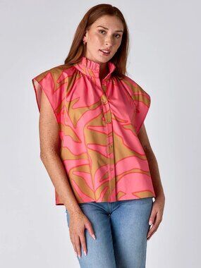 Crosby Mollie Burch - Billie Blouse Floral NWT Various Sizes